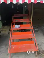 Iron rack for fruits shop