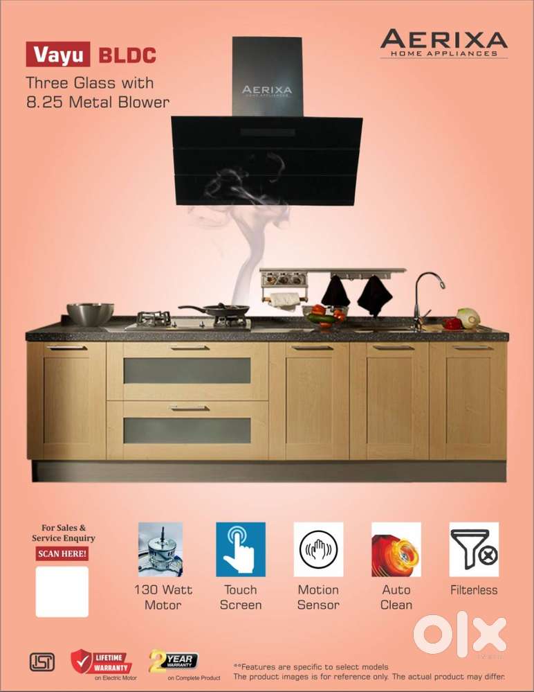 auto clean kitchen chimney only 5500rs