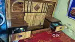 Box bed with dunlop, Only 6 month use very good condition...