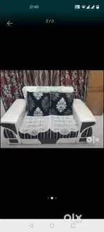 6seater sofa set with center table