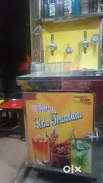 Soda machine with cylinder for urgent sale