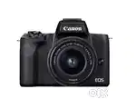 Canon M50 Mark II 15-45mm f3.5-6.3 is STM Digital Zoom Camera (Black)