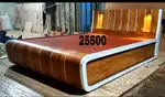 20 years guarantee pure wooden box wala bed