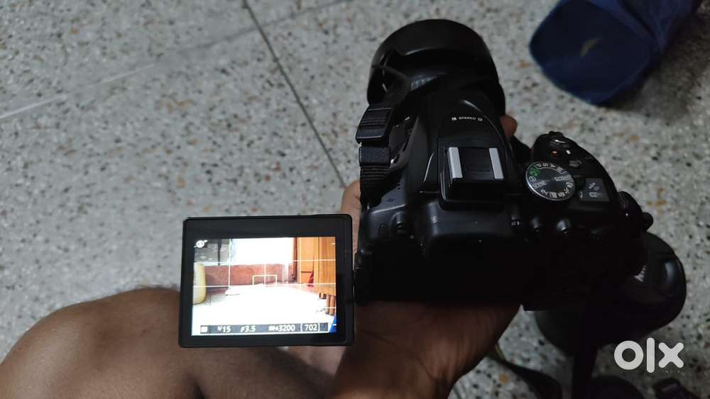 Nikon D5300 with 18-55 mm kit lens & 70-300 mm zoom lens