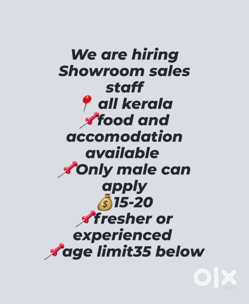Sales Staff all kerala