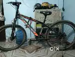 My cycle gear is not equipped and tyre is not changed and 1 years old