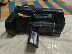 Pansonic video120 camra 3 battery  1 charger