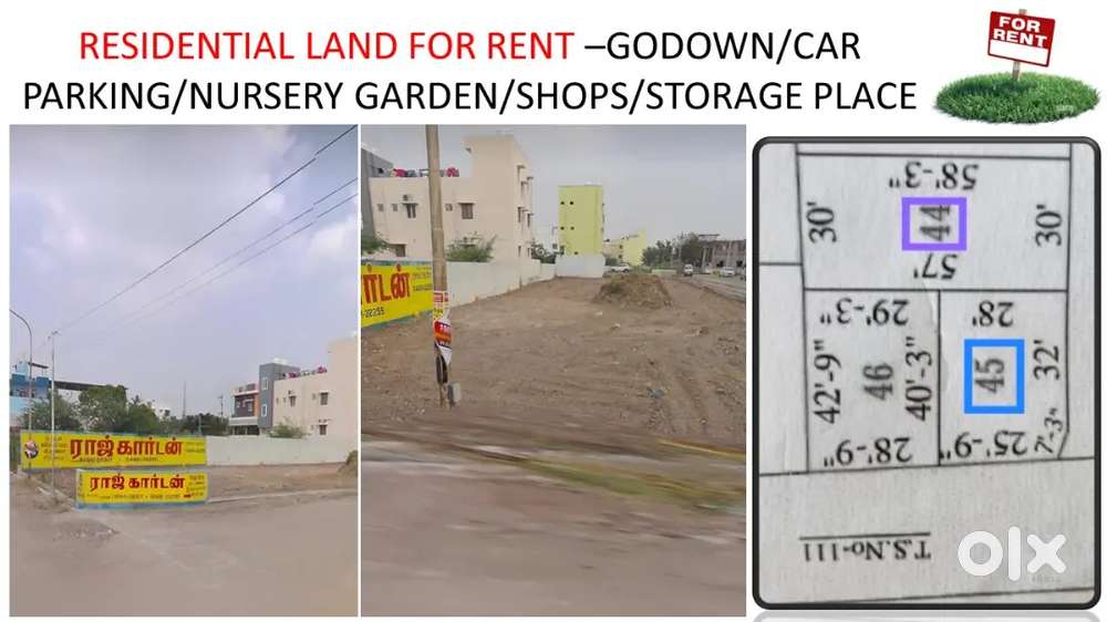 Empty Land for Rent Available