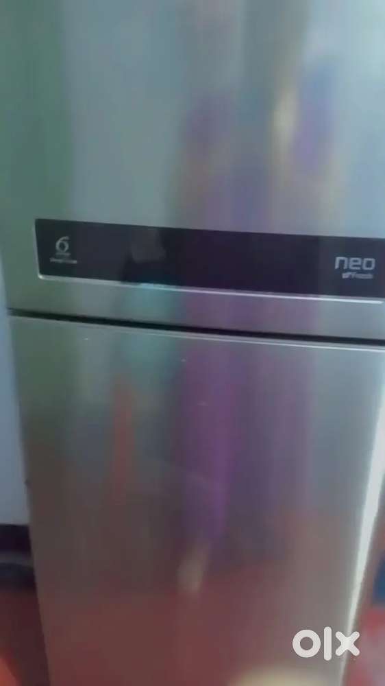 Double door al most new fridge,