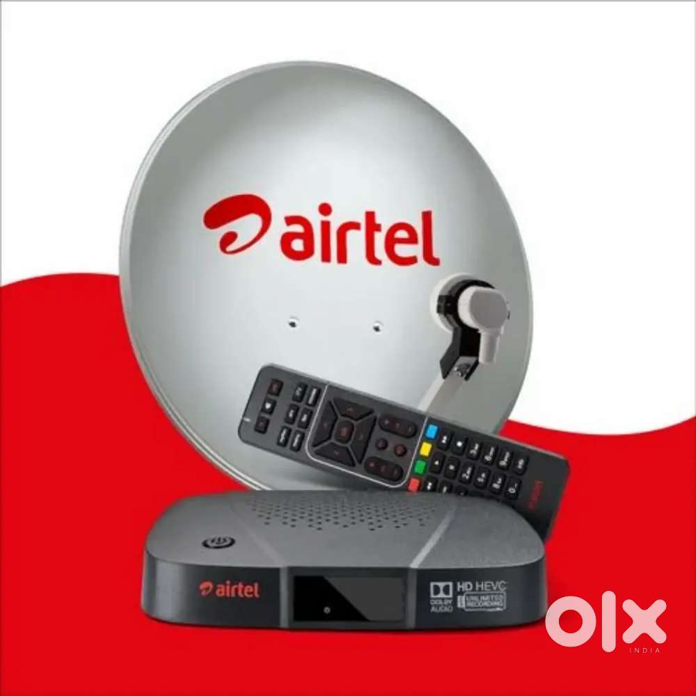 Airtel d2h with set top box