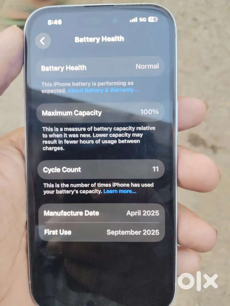 Iphone 15 128 gb storage 10 day old box available charge available