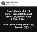 264 gaj plot for Sale in Huda Sector-25, rohtak