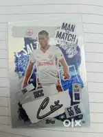 luka sucic man of the match signature card match attax