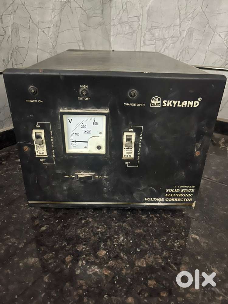 Stablizer automatic battery voltage