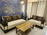 Sofa set with table