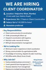 Client Coordinator