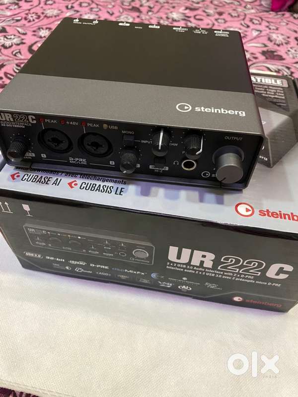 Steinberg Audio Interface (UR22C) | Sound Card | Good Condition