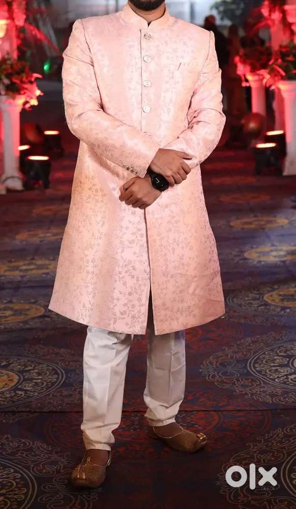 indo western men wedding sider