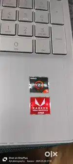 HP touchscreen laptop with 12GB RAM with SSD .