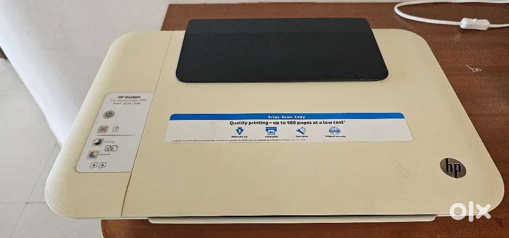 HP Deskjet Color Printer Scanner and Copier.  With ink bottles.