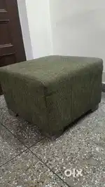 Cushion Sofa Stools and 4 Tier Chest of Drawers