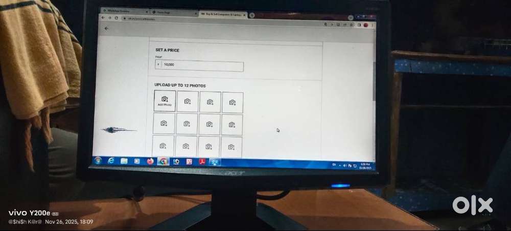 Sell Computer Set (CPU, LED & UPS) Top Condition Comfort Rate Me...