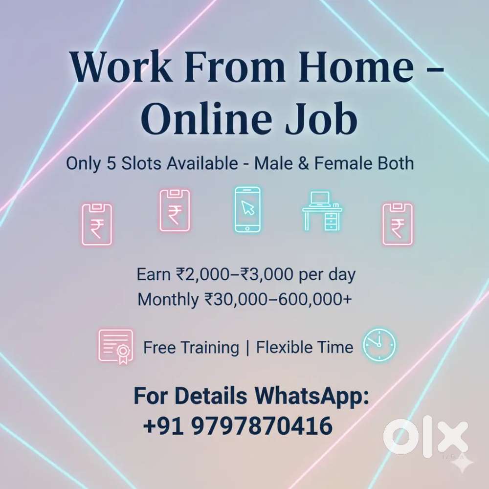 Daily Income Online Job – Start Today