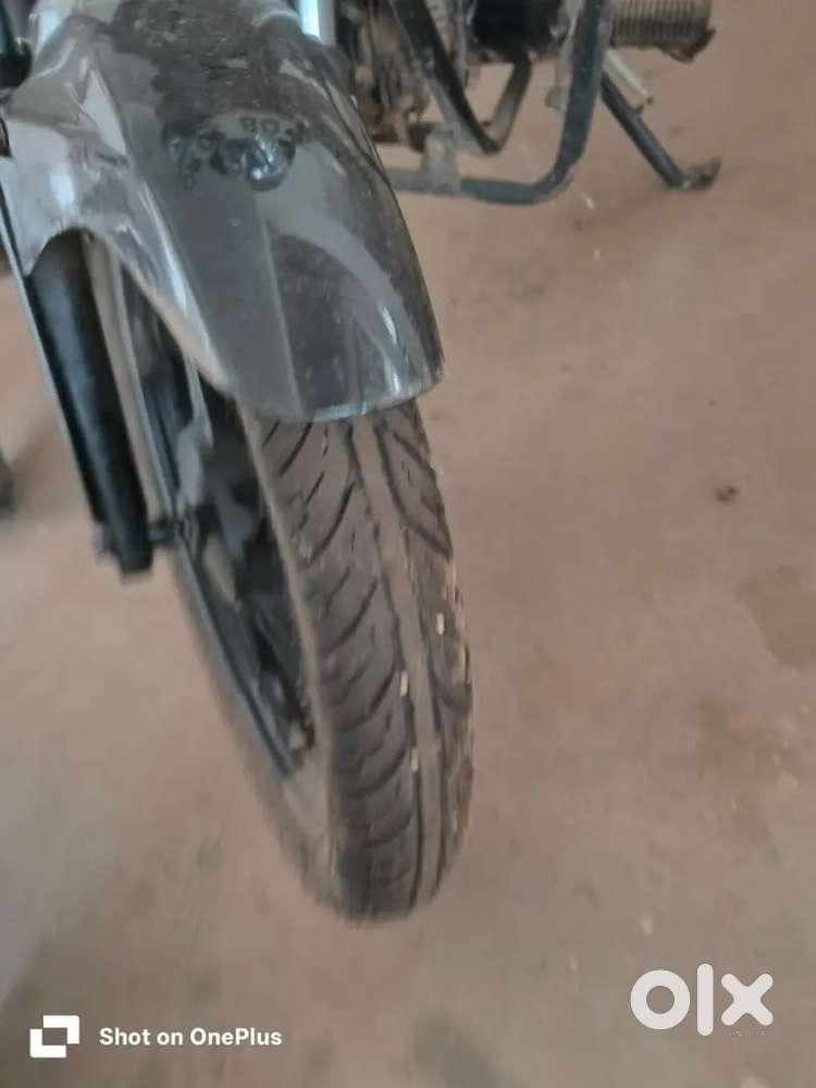 Bike with new tubeless tyres new digital meter new colour