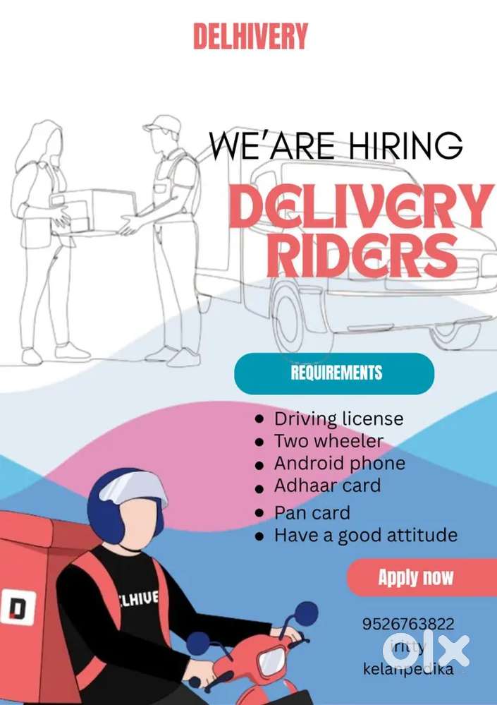 Hiring Delivery staff