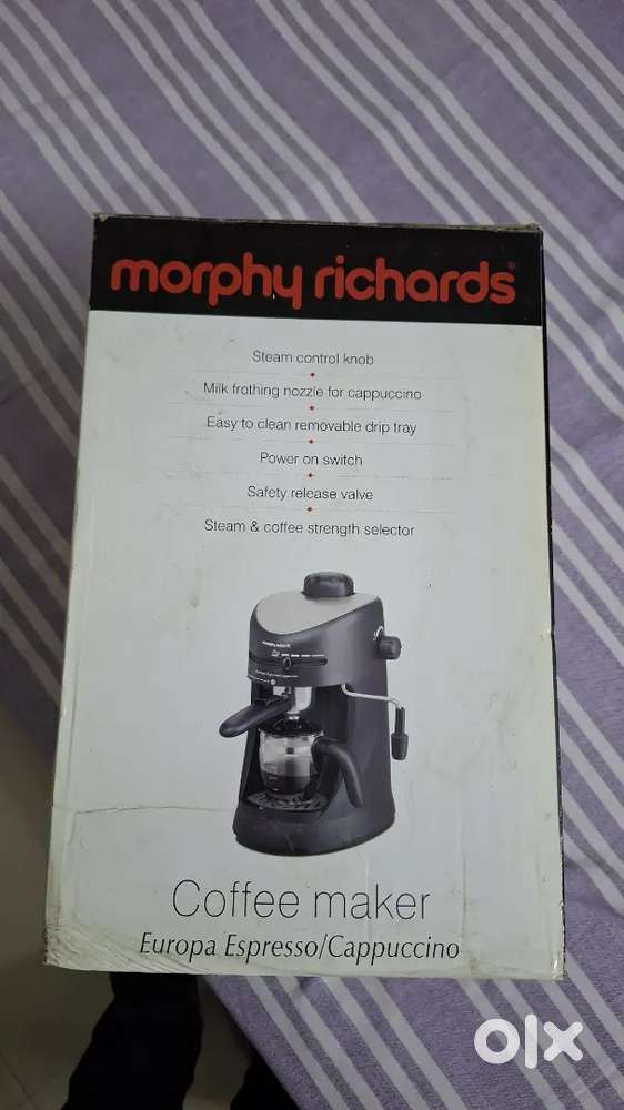 Morphy Richards coffee maker 4 cup capacity