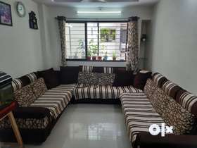 2 bhk flat for sale full furnish near LP Shivani Circle Adajan Surat