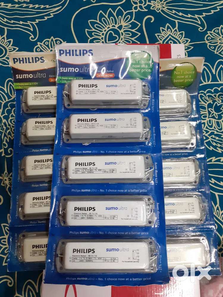 Electronic tube light chokeed