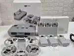 Used Dji neo 4k drone ( fly more combo) remote/3 battery/ hub full set