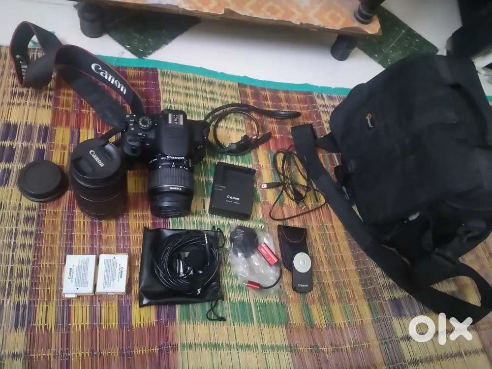 Canon EOS 700d 18-55mm & 55-250mm