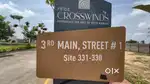 South facing odd site of 3066 sqft in gated community