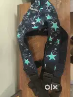 Asjustable safety belt for kids on tw wheeler