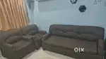 Sofa set in brown colour in your budget