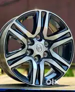 17 Inch 6 Hole 139.7 Pcd Toyota Genuine Fortuner Type3 Alloys For Sale