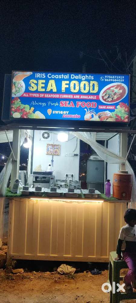 6* 5 curry point, Momo's , barbeque stall for sale