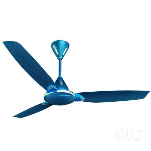 Crompton Radiance Ceiling Fan(Indigo Blue - Set of 3)