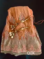 Elegant designer FlaredLehenga #NeverWorn#costing₹7000SellingFor₹2000