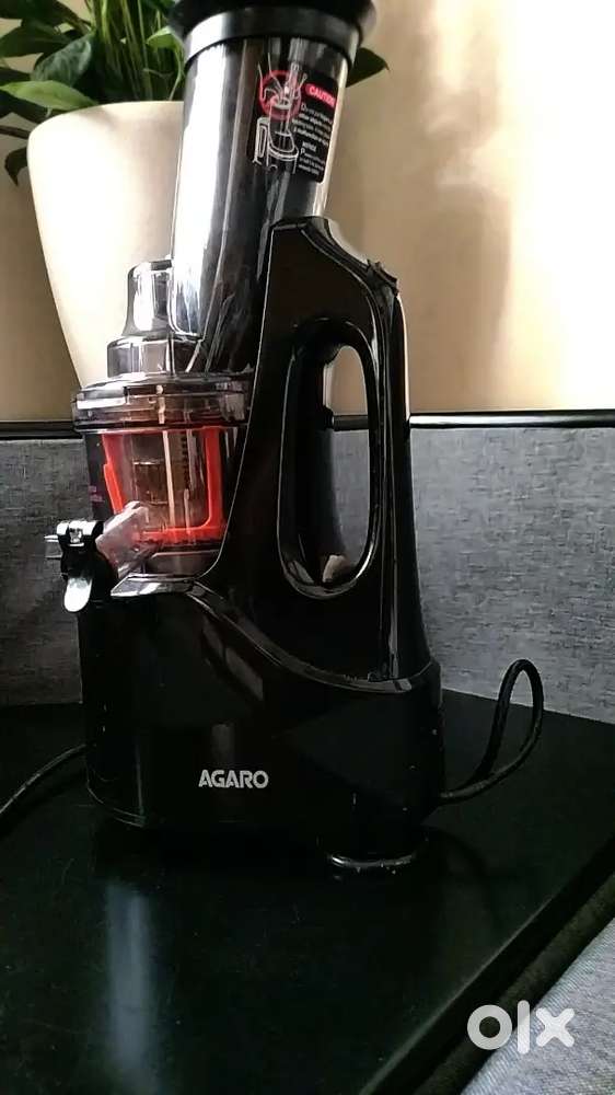 AGARO ROYAL SLOW JUICER (black) 3 Jars