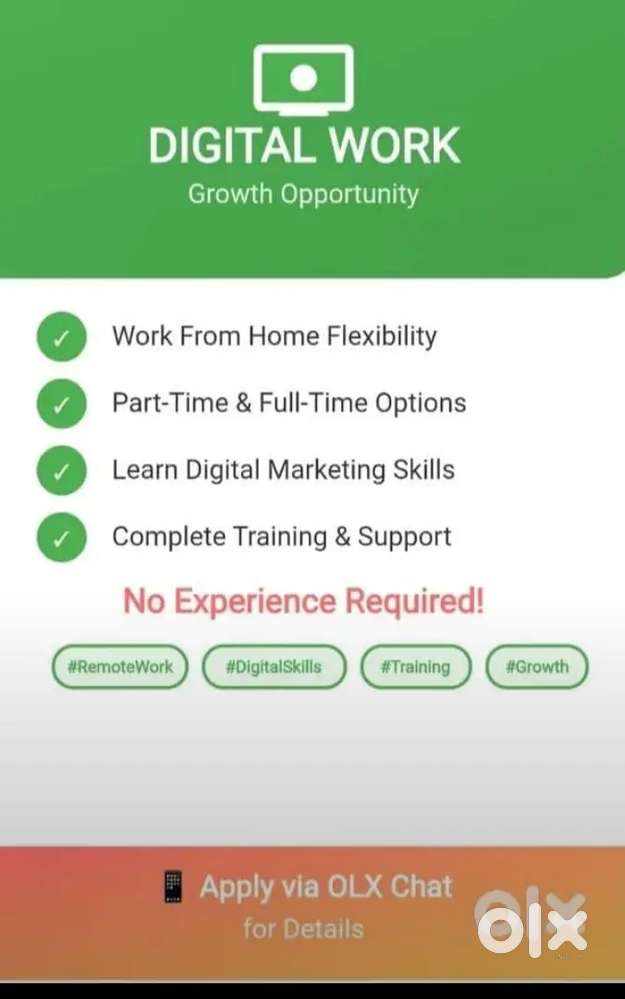 Calling and marketing job