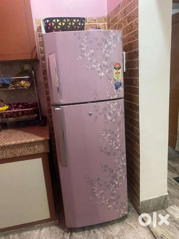 OLG double door fridge 260ltr in good condition