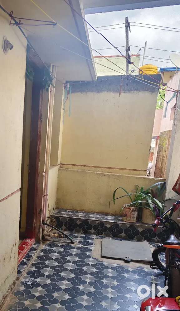 House for rent with corporation water and borewel water facility