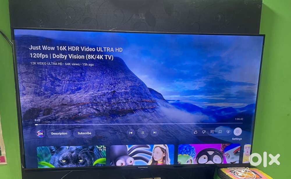 Thomson 50” 4K Ultra HD Smart LED TV – 2023 End Model – Excellent Cond