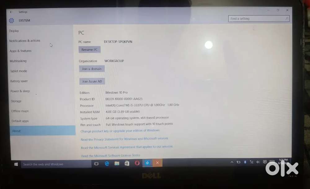 DELL Inspiron touch screen