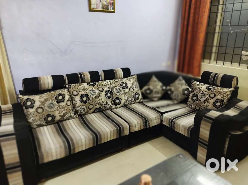 L-Shaped Sofa for Sale - Great Condition