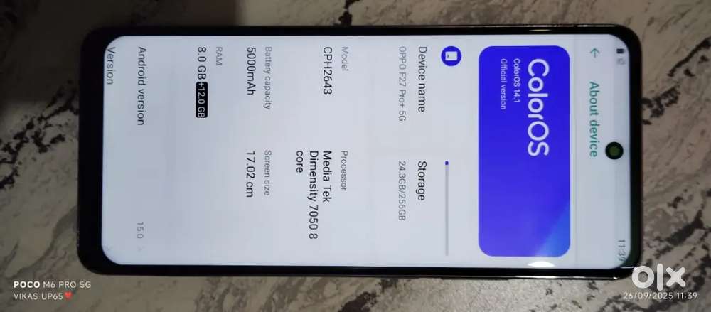 Brand new mobile condition 1.5 month old hai bs