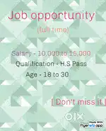 You will get a job.